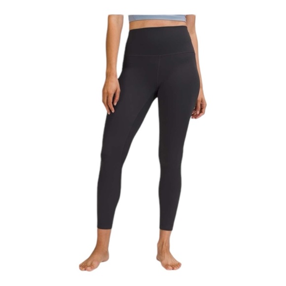 lululemon athletica Pants - Lululemon Align High-Rise Pant 25"' | Black Granite | Size 16